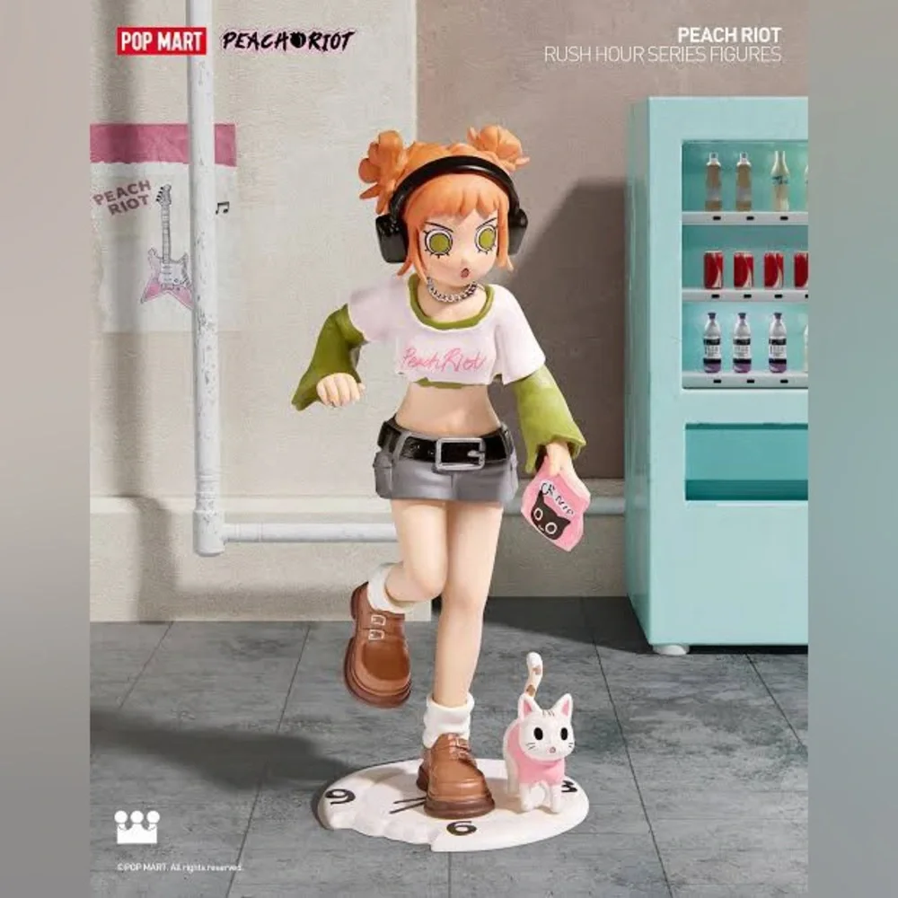 😻✨🤩✨BNIB Peach riot rush hour from Popmart
Open box confirmed! Bag not open - Picture 1 of 1